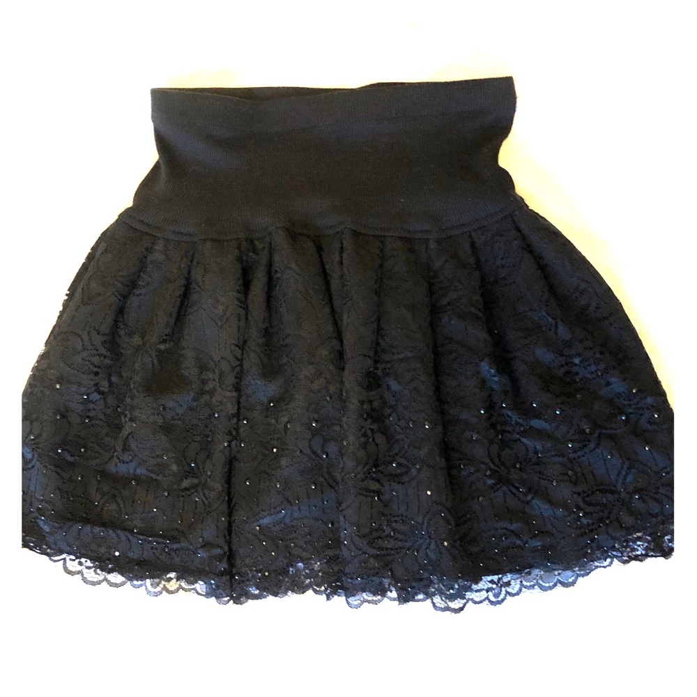 Cute black skirt, high waist